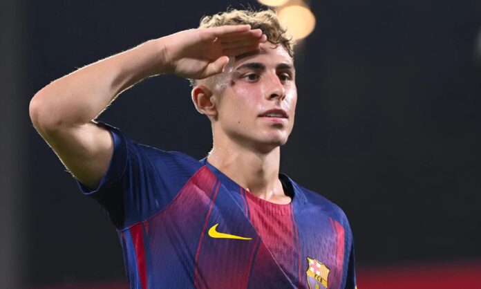 Fermín López (22), futbolista del Barcelona: 