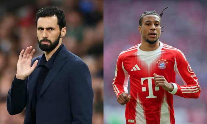 Álvaro Arbeloa tiene el desafío de buscar un planteamiento para neutralizar a Michael Olise, una de las grandes amenazas del Bayern Múnich.