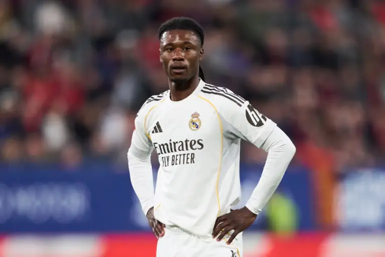  Camavinga: «Quiero pedir perdón a mis compañeros y a los madridistas»

