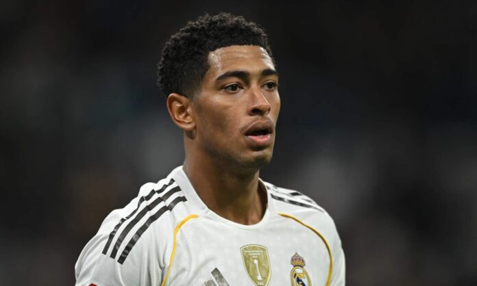 Jude Bellingham, en un partido con el Real Madrid durante esta temporada.