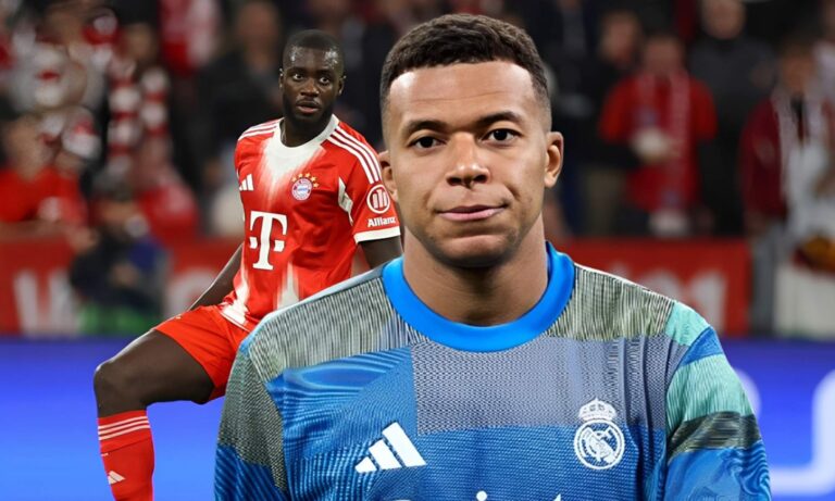 kylian mbappé upamecano realmadrid bayern