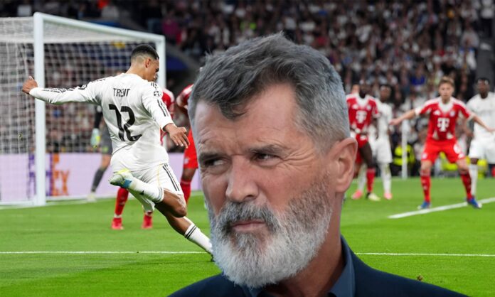 Roy Keane y Trent Alexander-Arnold. 