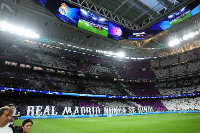 Se filtra el espectacular tifo que prepara el Bernabéu contra el Bayern

